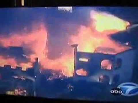 New Footage - Malibu Fire - Malibu, California 2007 0 Lake Forest (Santiago Canyon) Fire footage (California) FULL