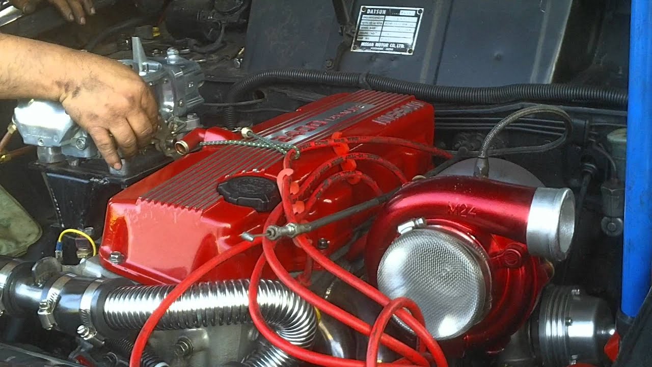 datsun 521 ka24e turbo YouTube