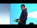 Microsoft Surface Keynote Drop on stage and skateboard October 1