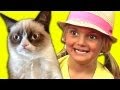KIDS REACT TO GRUMPY CAT
