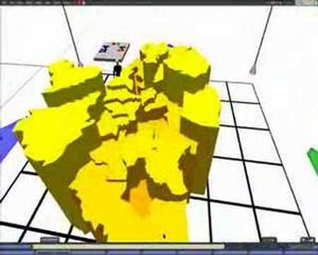 Geographic Data in Second Life