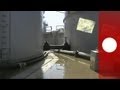 Another tank holding highly contaminated water is said to be leaking from Japan\'s crippled...

euronews, the most watched news channel in Europe
Subscribe for your daily dose of international news, curated and explained:http://eurone.ws/10ZCK4a
Euronews is available in 13 other languages: http://eurone.ws/17moBCU

http://www.euronews.com/2013/10/03/tepco-reports-toxic-water-leak-at-crippled-fukushima-nuclear-plant
Another tank holding highly contaminated water is said to be leaking from Japan\'s crippled Fukushima nuclear plant.

Some of the liquid may have reached the Pacific Ocean.

Operator Tepco says the breach was discovered in a tank-holding area away from where 300 tones of toxic water escaped in August.

The company has been using hastily built containers to hold excess cooling water flushed over the damage reactors at the site where three units suffered nuclear meltdowns after the 2011 earthquake and tsunami.


Find us on:  
Youtube http://bit.ly/zr3upY 
Facebook http://www.facebook.com/euronews.fans
Twitter http://twitter.com/euronews