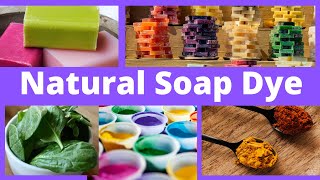 Use this ancient natural dye to color handmade soap blue 