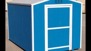 How To Build A Cheap Outdoor Gable Roof Wooden Garden Storage Shed