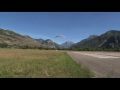 Formation au treuil parapente sur l'aérodrome de St Crépin dans les Alpes du Sud (05 Hautes-Alpes)