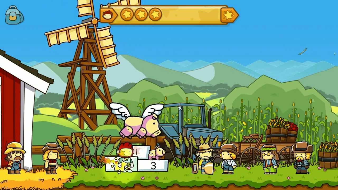 Scribblenauts Unlimited PC português Brasil gameplay - YouTube