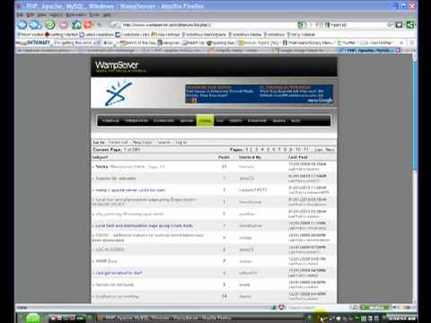 WAMP server" Localhost not working, giving blank pages---WAMP server ...