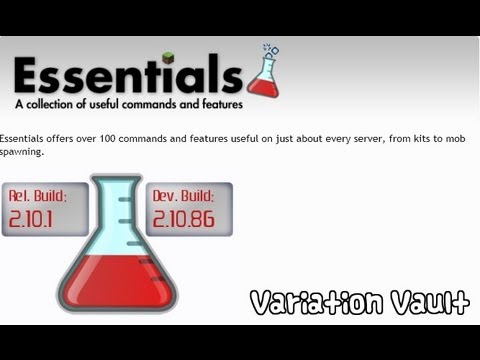 Minecraft Server Essentials Plugin
