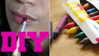 DIY Waskrijtjes Lipstick