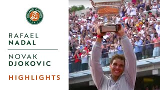 R. Nadal v. N. Djokovic 2014 French Open Men's Final Highlights