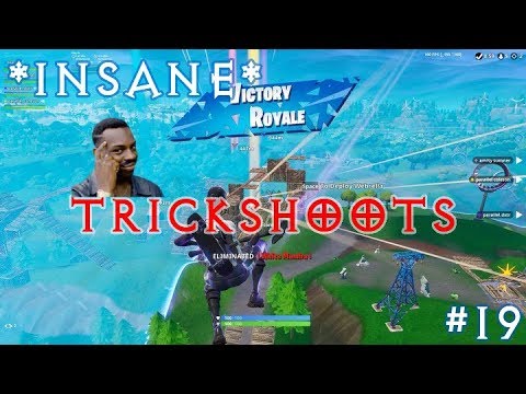*TRICKSHOTS*83m Shockwave Heavy Sniper No Scope - Fortnite Funny Fails and WTF Moments!#19