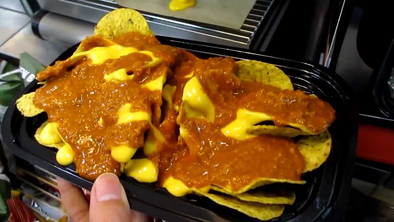 7-Eleven Nachos with Cheese & Chili San Francisco California - YouTube