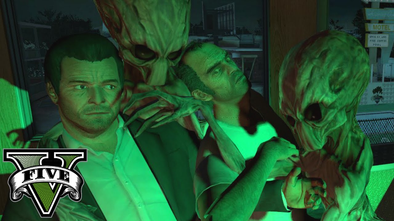 gta 5 kill the aliens