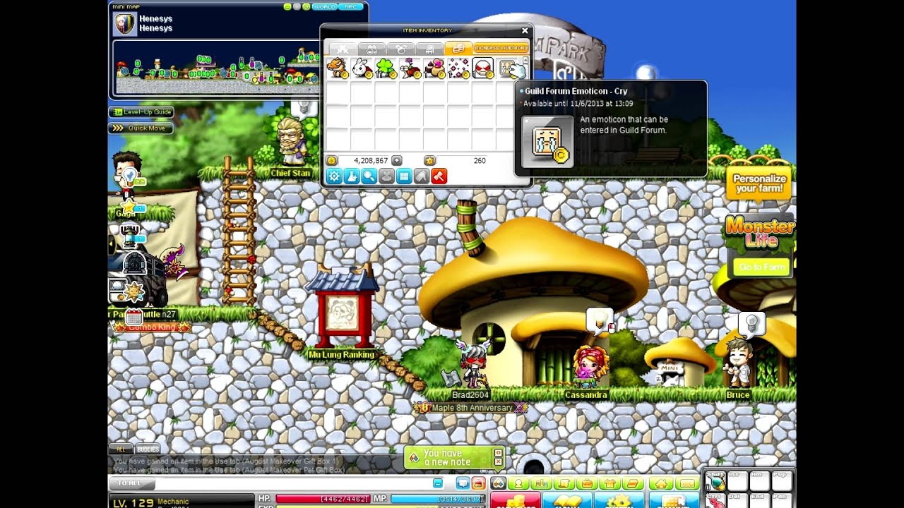 MapleStory Get your permanent pet! YouTube