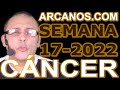 Video Horscopo Semanal CNCER  del 17 al 23 Abril 2022 (Semana 2022-17) (Lectura del Tarot)