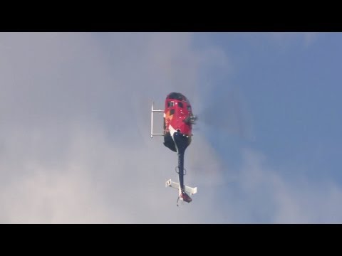 F1 Driver Mark Webber Does Helicopter Backflip!