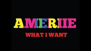 AMERIIE     "WHAT I WANT"