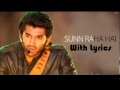 Sunn Raha Hai Lyrics - Aashiqui 2 - Aditya Roy Kapoor | Ankit Tiwari (FULL SONG) album artwork