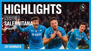 HIGHLIGHTS | Napoli - Salernitana 2-1 | Serie A 20ª giornata