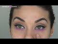 Colourful Cat Eye Makeup Tutorial