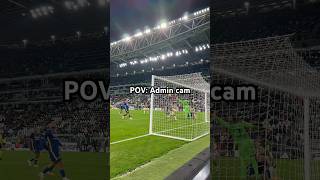 🤳?Admin POV of Cambias’'s last minute goal🤩?? #JuveVerona