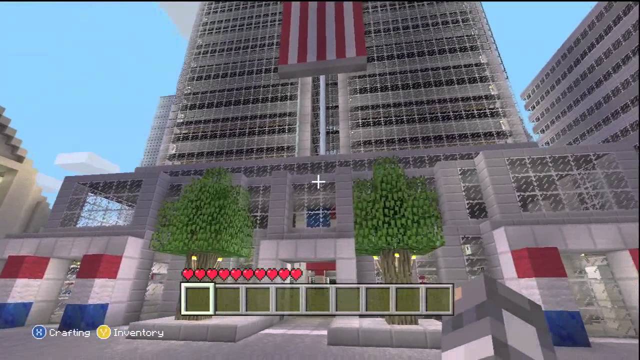 Minecraft Xbox Edition: *HUGE* New York City Map + DOWNLOAD - YouTube