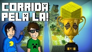 Minecraft: Corrida Pela Lã - Canhão FAIL! #1