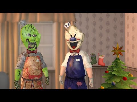 Ice Scream vs Zombie Scream funny experiments in Ice Scream 2