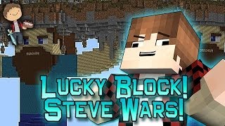 Minecraft: Lucky Block Wars - Steve Mansions! Modded Mini-Game w/Mitch & Friends!