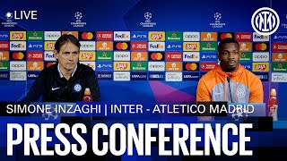 INTER - ATLETICO MADRID | PRE-MATCH PRESS CONFERENCE LIVE 🔴🎙️⚫🔵???