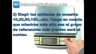 Balanza digital control de peso Baxtran BW Verificada