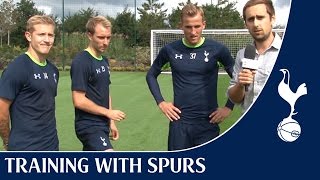 Spurs Crossbar Challenge ft. Eriksen, Holtby and Kane