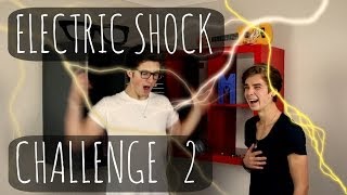 Electric Shock Challenge with MARCUS BUTLER! | ThatcherJoe