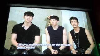 15.06.13 [LQ] Mensajes de Seo In-guk, MBLAQ, Nine Muses y 2PM @ K-Pop Festival México 2013