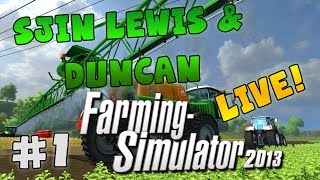 Yogscast Farming Sim Livestream highlights with Sjin, Lewis and Duncan #1