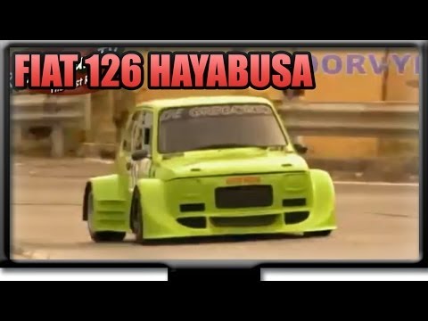 Fiat 126 mit Hayabusa Motor extrem schnell Dnaracer01 3624 views