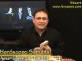 Video Horóscopo Semanal ACUARIO  del 19 al 25 Abril 2009 (Semana 2009-17) (Lectura del Tarot)