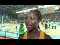Istanbul 2012 Mixed Zone: Veronica Campbell-Brown JAM