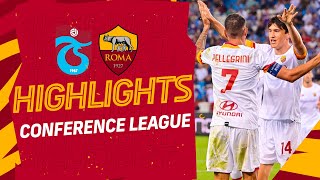 Trabzonspor 1-2 Roma | UEFA Europa Conference League | Highlights 2021-22