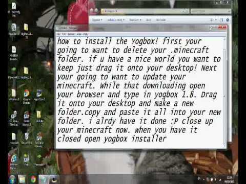 How to download the Yogbox 1.8.1 on windows 7 - YouTube