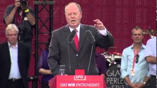 Rede von Peer Steinbrück auf dem Deutschlandfest der SPD