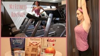 My Fitness Routine! Food - Outfit - Workouts :)