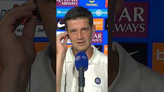 Victory at San Siro: Cristian Chivu speaks 🎙️? #Shorts