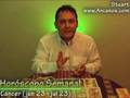 Video Horscopo Semanal CNCER  del 27 Enero al 2 Febrero 2008 (Semana 2008-05) (Lectura del Tarot)