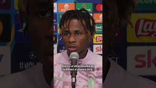 Chukwueze after #MilanBrugge 🗣️? | #Shorts