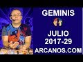 Video Horscopo Semanal GMINIS  del 16 al 22 Julio 2017 (Semana 2017-29) (Lectura del Tarot)