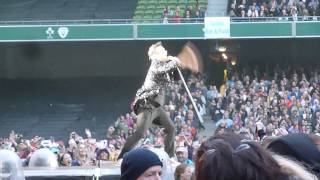 Robbie Williams - Aviva Stadium Dublin 14.06.2013 - Opening