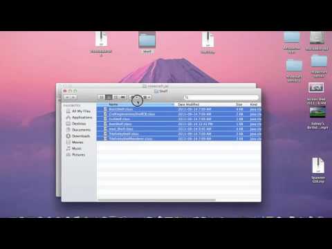 Minecraft How to Install Modloader 1.8.1 Mac OSX Lion - YouTube