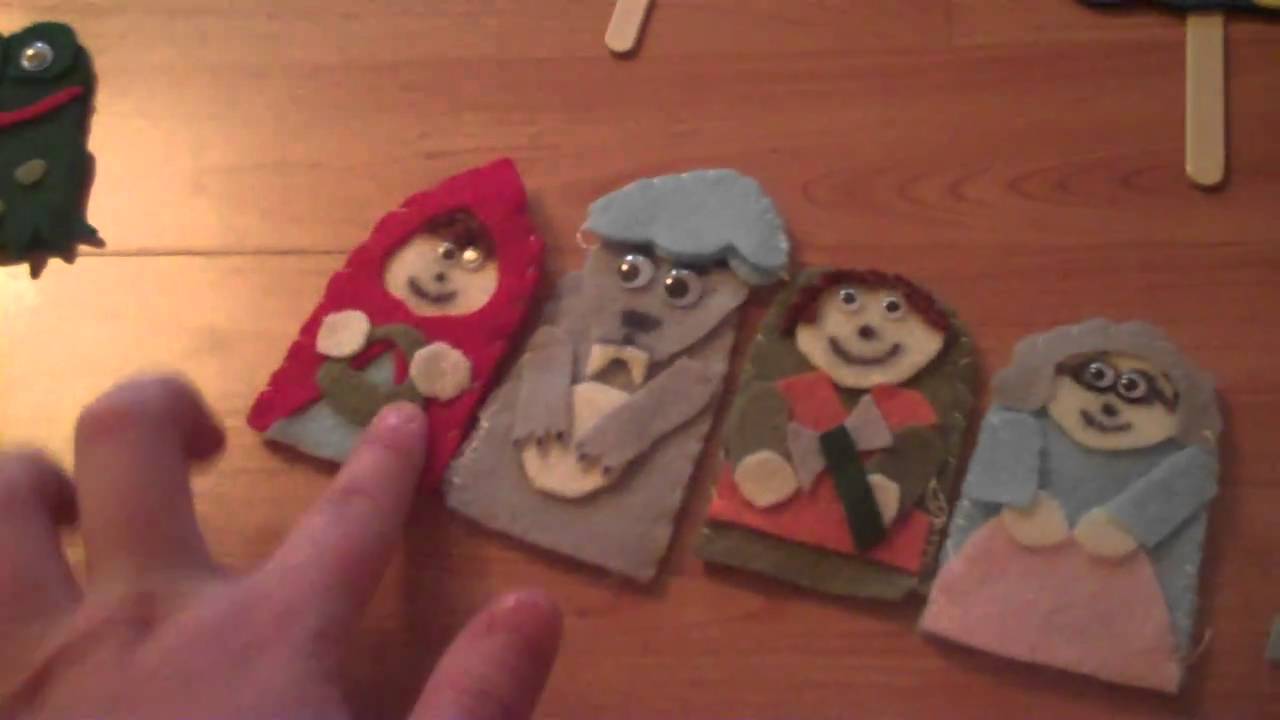 How to make Finger Puppets for your kids without sewing! - YouTube