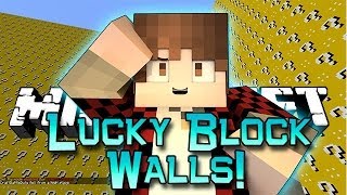 Minecraft: Lucky Block Walls 2! Modded Mini-Game w/Mitch & Friends! ULTIMATE WITHER ATTACK!